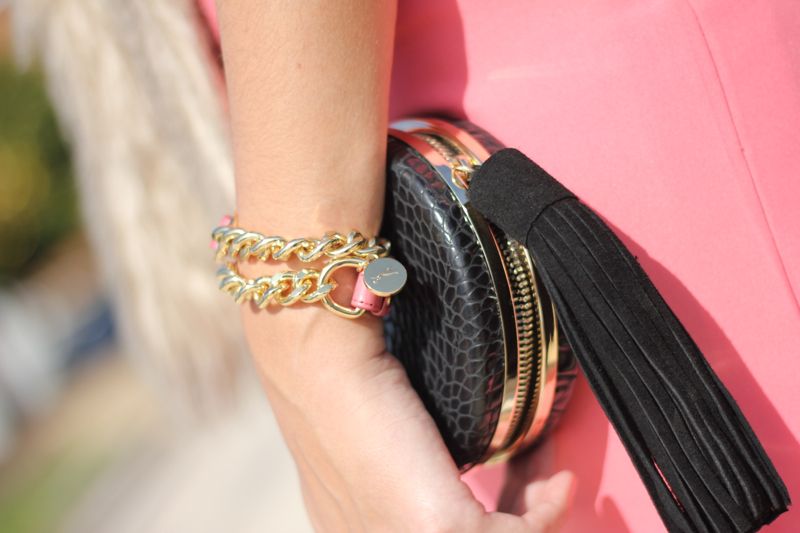 diseño vestido rosa