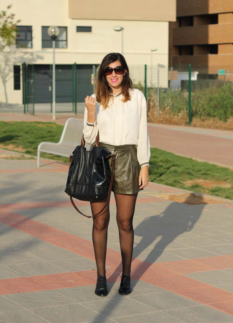 Shorts verde caqui