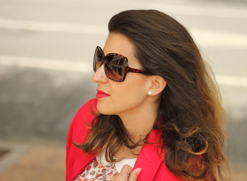 Vestido estampado con flores