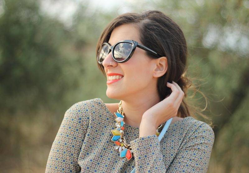 Mono de estilo Hippie