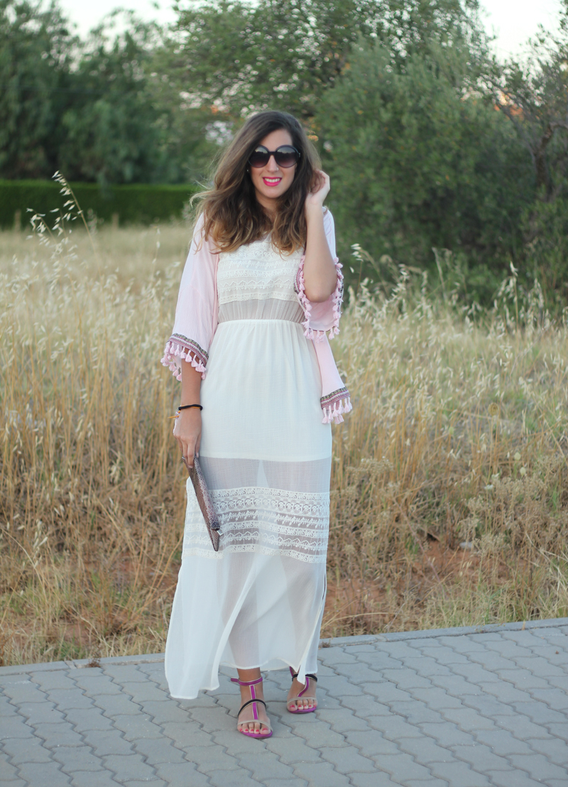 Maxi white dress