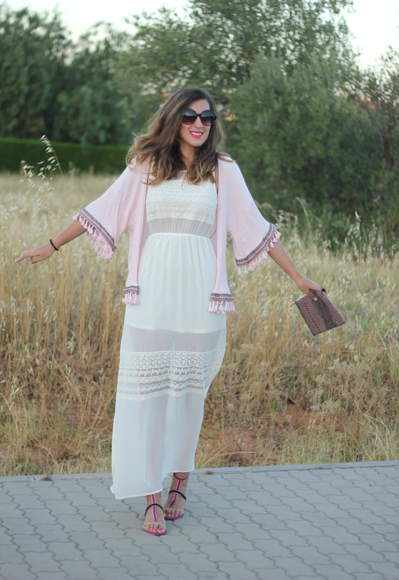 Maxi white dress