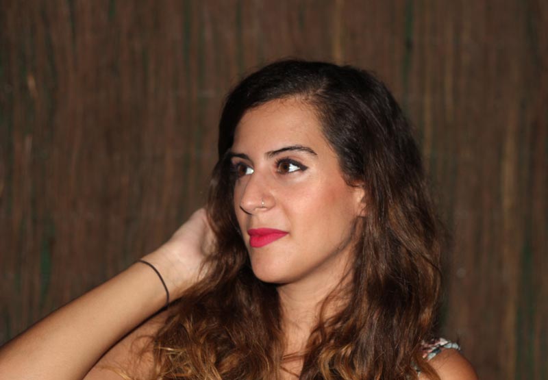 Vestido de neopreno estampado