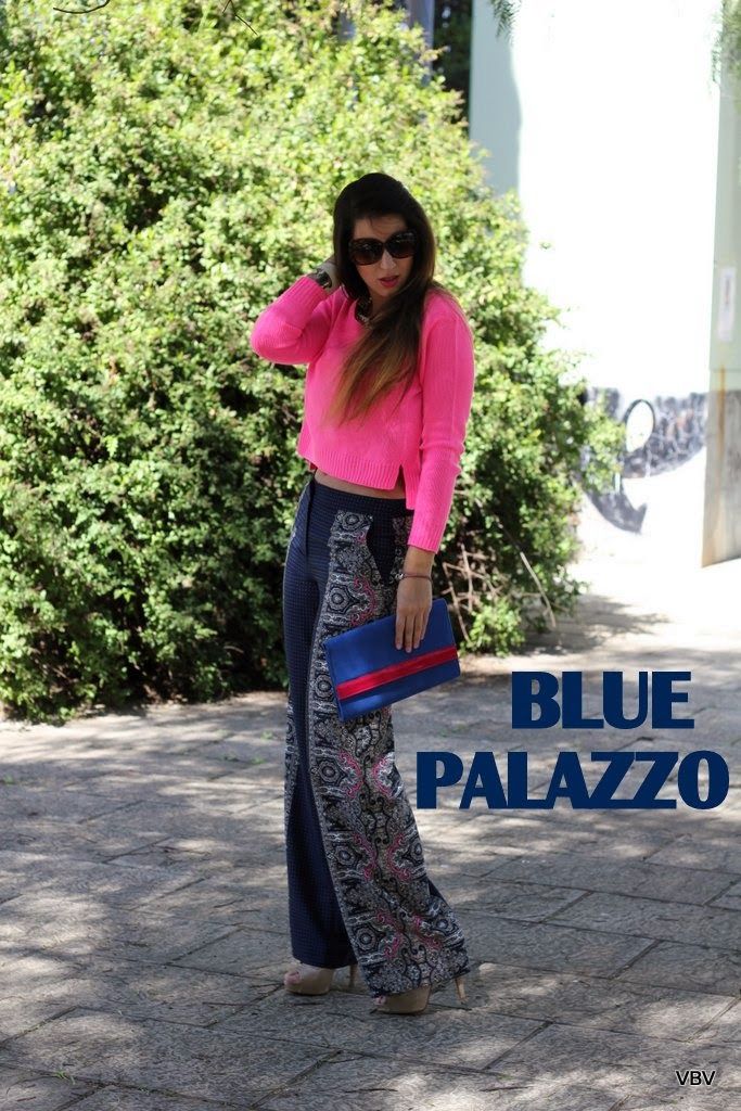 Blue palazzo