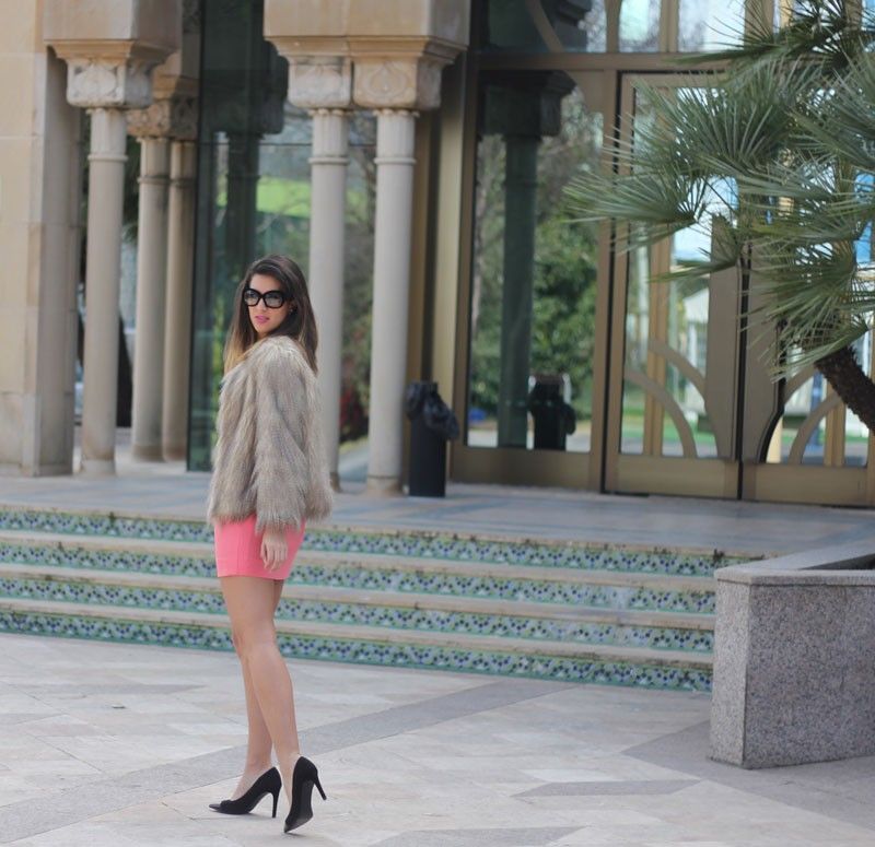 diseño vestido rosa