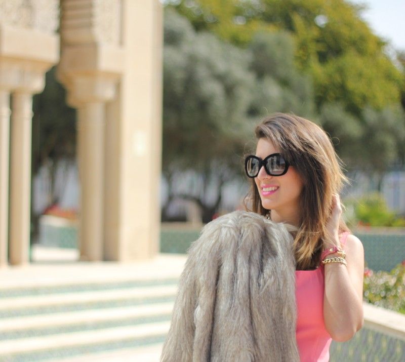 diseño vestido rosa