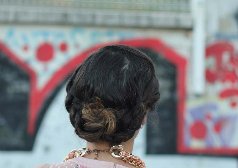 peinado de trenzas
