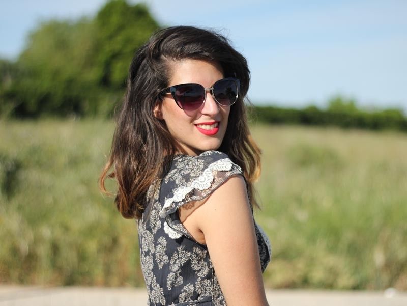 Maxi vestido estampado