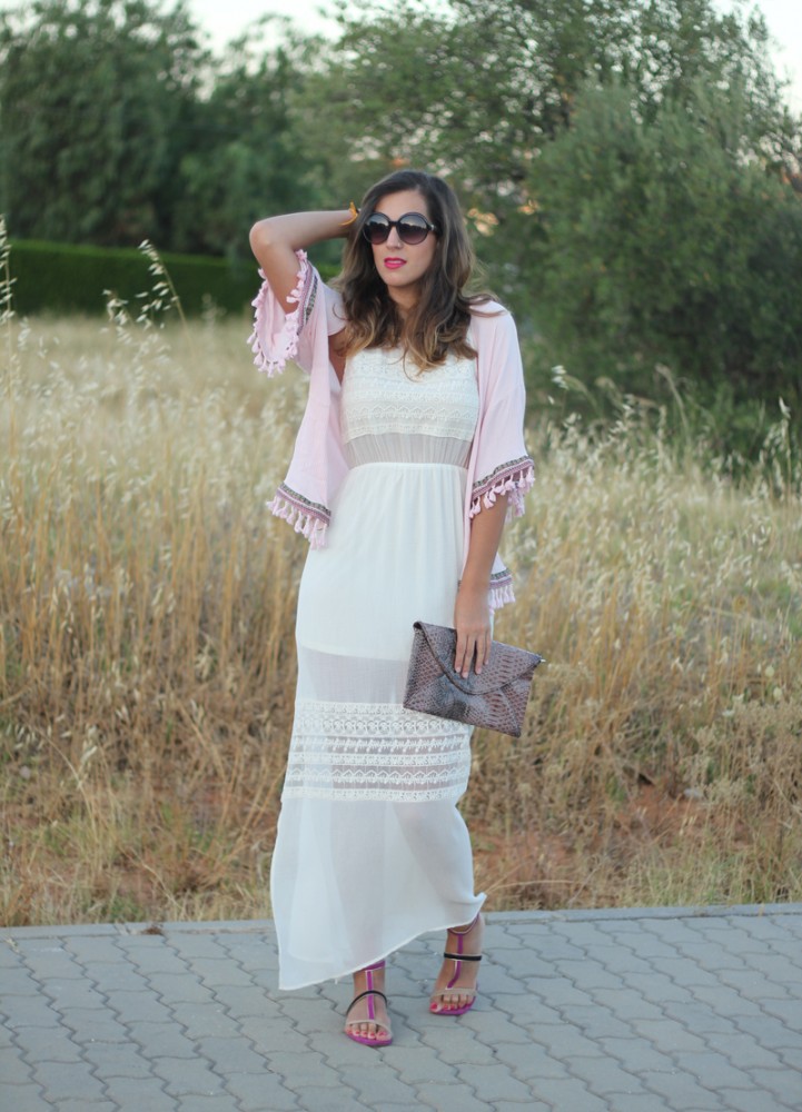 Maxi white dress