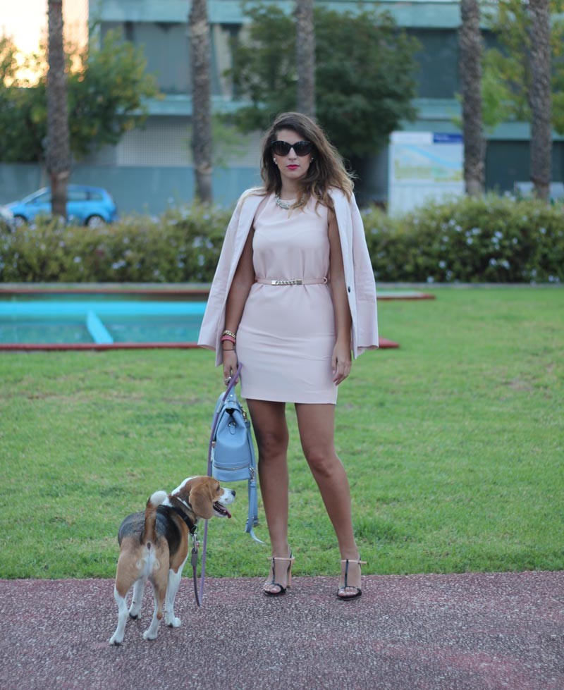 Total look: baby pink