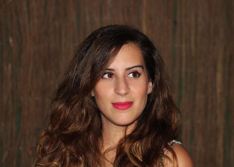 Vestido de neopreno estampado